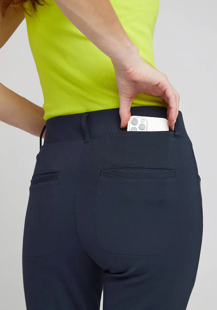 7-Pocket DPYP™ Dress Pant Yoga Pant | Straight (Navy) - Image 8