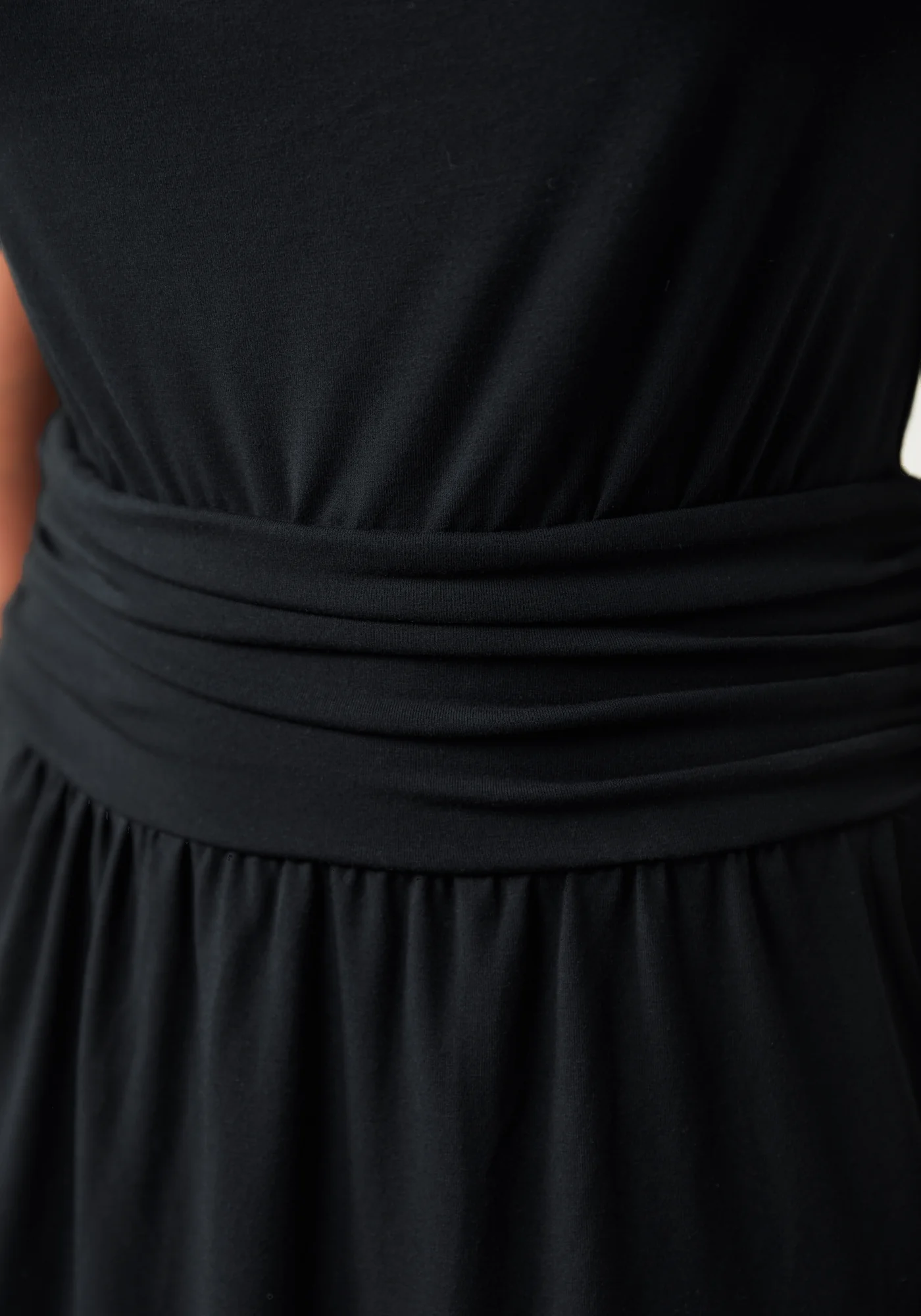 Canopy Dress (Black) - Image 4