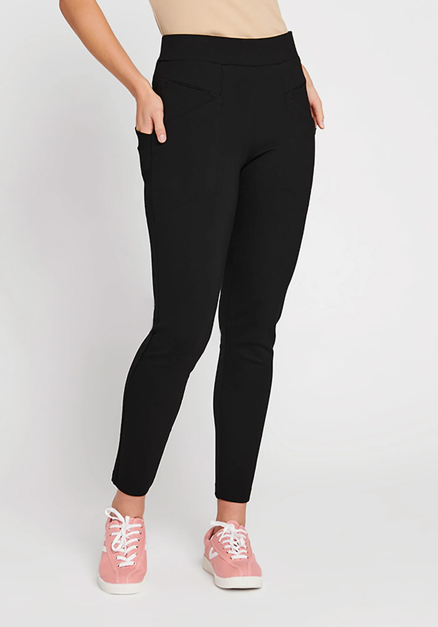Journey DPYP™ Dress Pant Yoga Pant | Skinny (Black) - Image 4